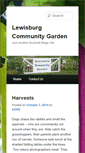 Mobile Screenshot of communitygarden.blogs.bucknell.edu